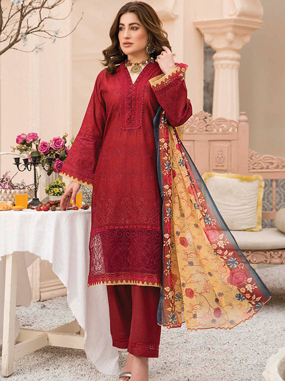 Munira Designer Stitched Eid Collection 2024 (MSL-06)