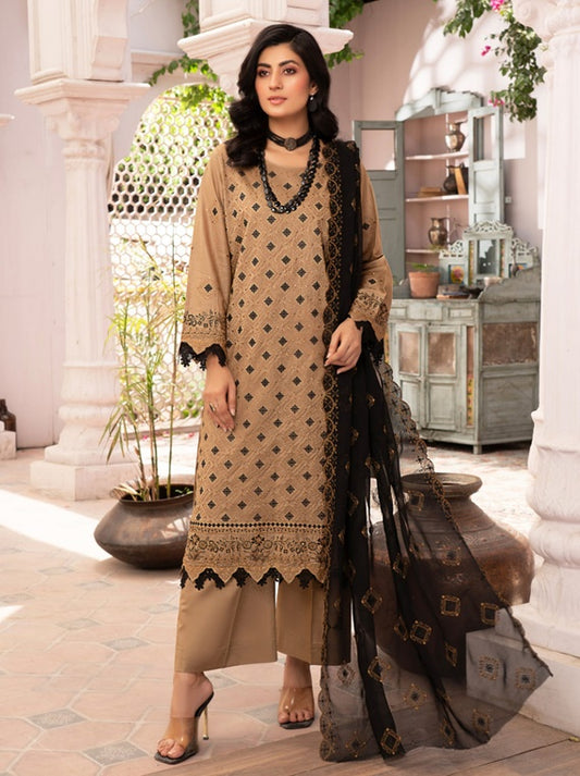 Gul Bano By Manizay Lawn Collection 2025 (M-08)