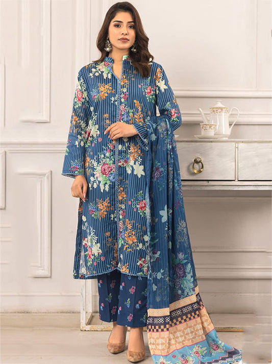Zohra Classic By Motifz Lawn Collection 2025 (Design-06)