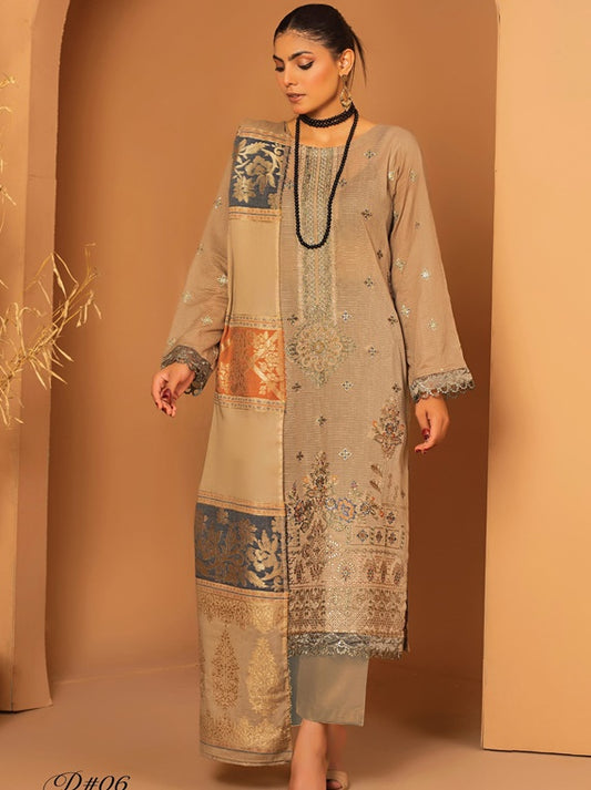 Tasawwur By Bin Rashid Lawn Collection 2025 Vol-01 (D-06)