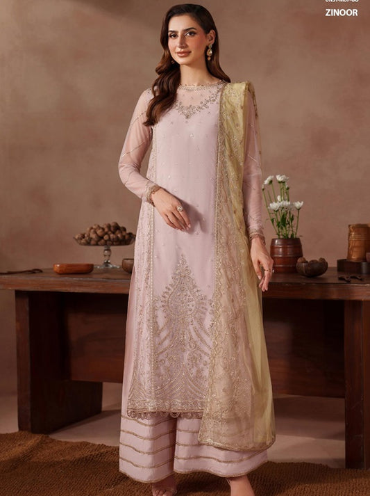 Mahrosh By Zarif Unstitched Luxury Formals 2025 (UNST-MUF-06 ZINOOR)