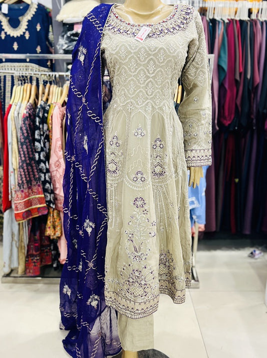 Embroidered Frock Collection 2024 (SF-07)