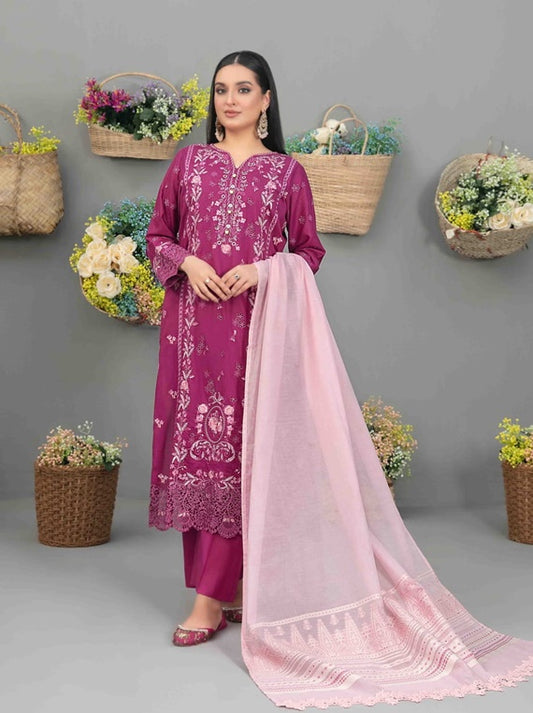 Nurgul By Tawakkal Semi-Stitched Lawn Collection 2025 (D-1127)