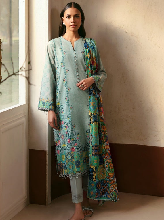 Selene By Sahar Lawn Collection 2025 Vol-01 (CL-VI-S25-13)