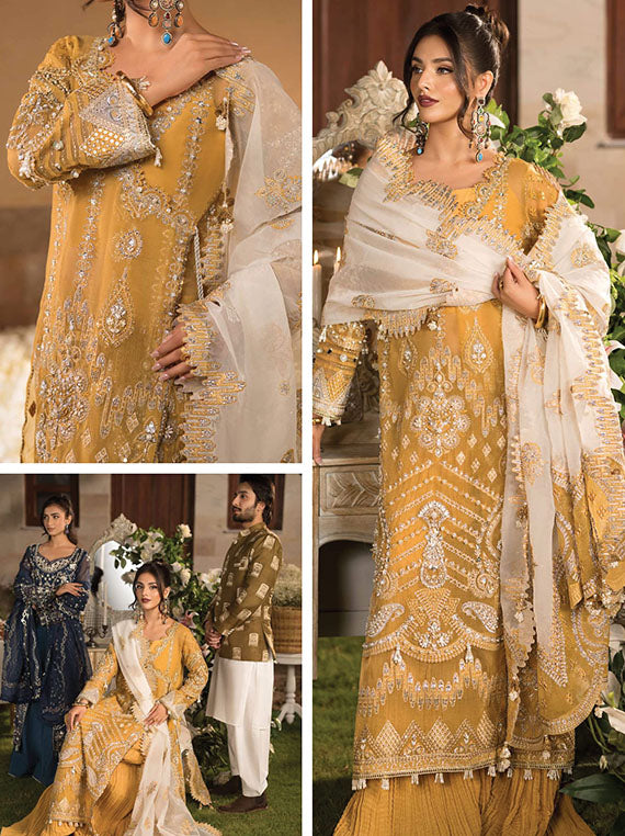 Celebrations By Elaf Formal Handwork Collection 2024 (EFH-07 SAHAR)