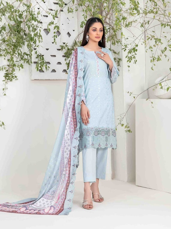 Shazmina By Tawakkal Lawn Collection 2025 Vol-01 (D-1056)