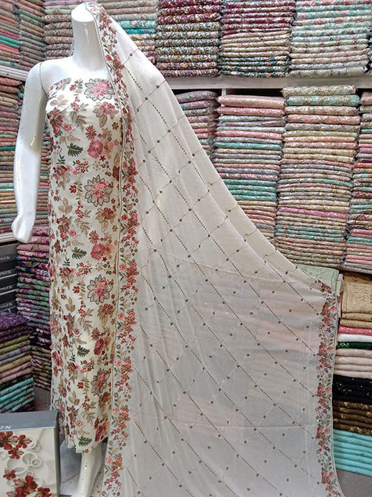 Embroidered Chiffon Collection 2024 (D-07)