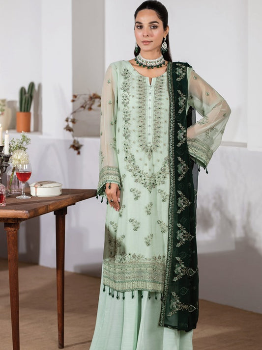 Bakhtawar By Noor-e-Fajar Chiffon Collection 2025 (SN-117)