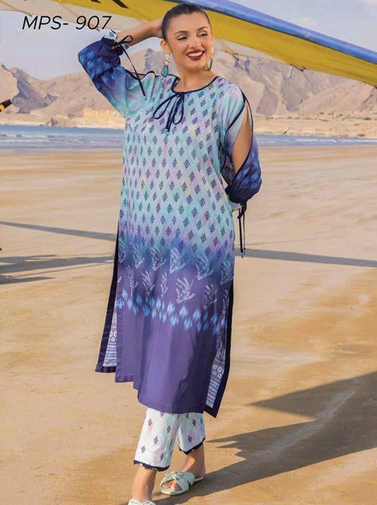 Muscari 2PC Printed Lawn Collection 2025 Vol-02 (MPS-907)