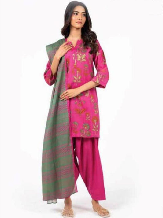 Alkaram Printed Lawn Collection 2025 (MSB-31-25-2-PINK)