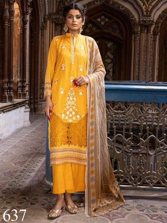 Rang Nagar By Shaista Lawn Collection 2025 (D-637)