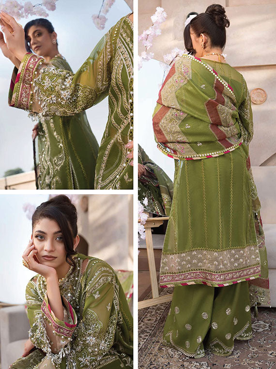 Celebrations By Elaf Formal Handwork Collection 2024 (EFH-08 PARWAANA)