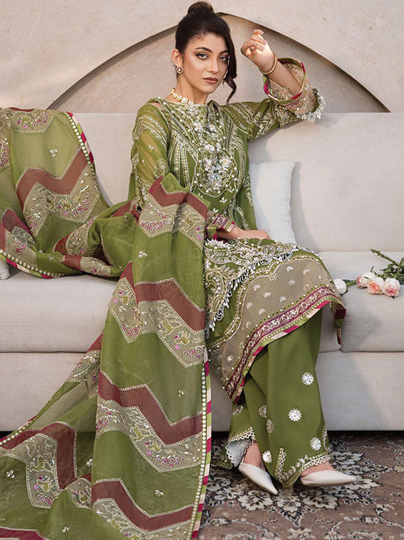 Celebrations By Elaf Formal Handwork Collection 2024 (EFH-08 PARWAANA)