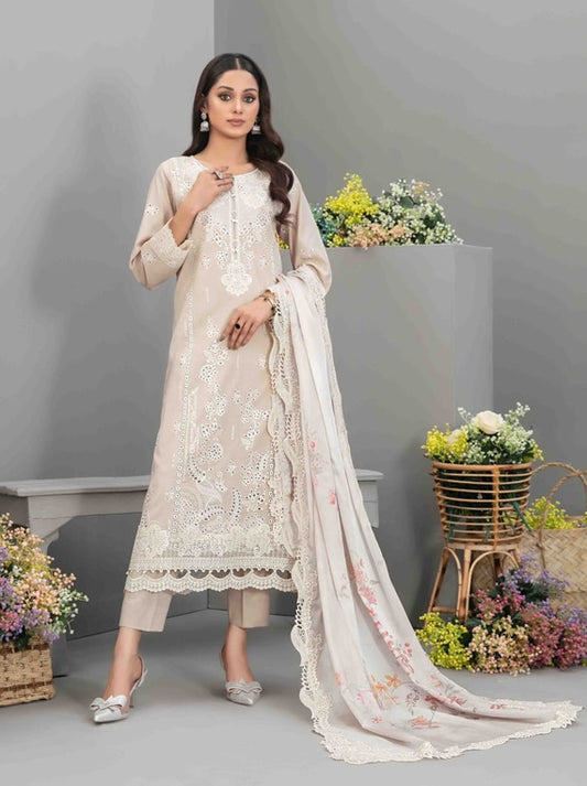 Nurgul By Tawakkal Semi-Stitched Lawn Collection 2025 (D-1128)