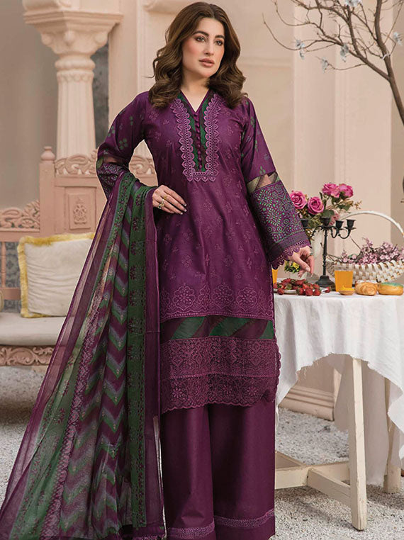Munira Designer Stitched Eid Collection 2024 (MSL-08)