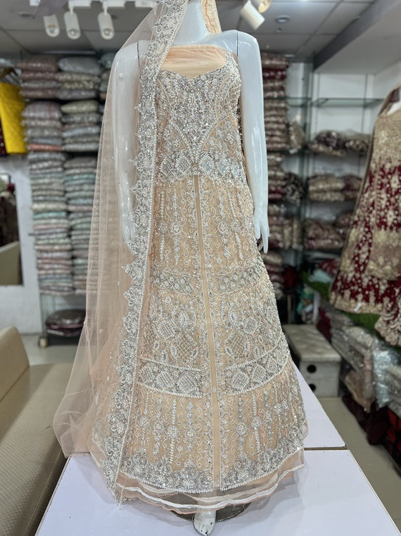 Hand Made Heavy Bridal Maxi Collection 2024 (BM-08)