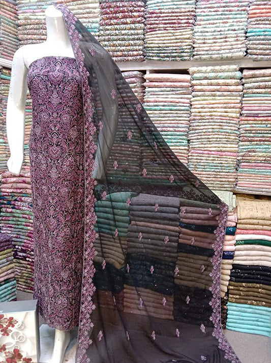 Embroidered Chiffon Collection 2024 (D-08)