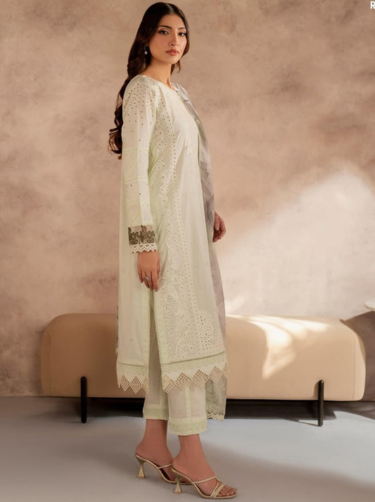 Zarif Lawn Collection 2025 (UNST-LWN-08)