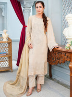 Dastan-e-Noori By 𝑴𝑨𝑵𝑰𝒁𝑨𝒀  Embroidered Karandi Collection (Design-09)