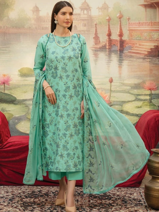Ramz-E-Gull By Sanam Saeed Swiss Lawn Collection 2025 (D-09)