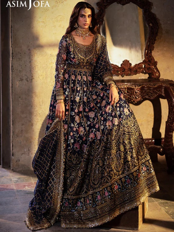 Bekhudi By Asim Jofa Embroidered Fancy Collection 2024 (AJKB-09)