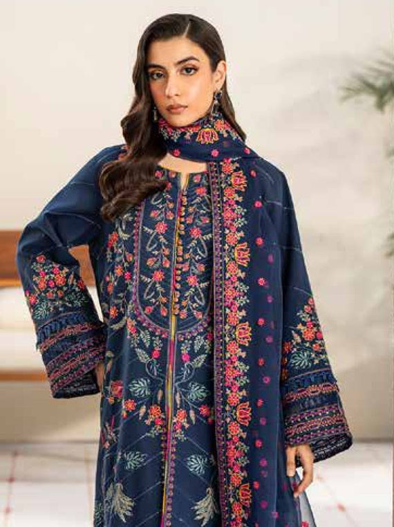 Maryum N Maria Luxury Lawn Collection 2025 (MS-50124)