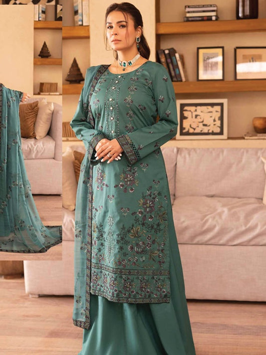 Maheen Noor-e-Fajar By Raeesa Lawn Collection 2025 (NF-1321)