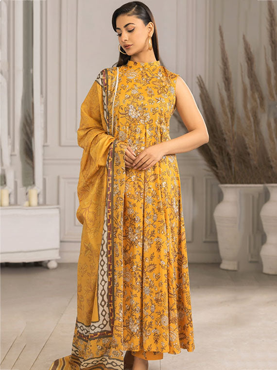 Zohra Classic By Motifz Lawn Collection 2025 (Design-09)