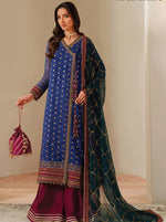 Alizeh Fashion Fleur Embroidered Chiffon Collection (08-Rasha)