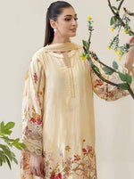 SHEHNEELA By Johra,  Embroidered Staple Slub Winter Collection (JW-276)