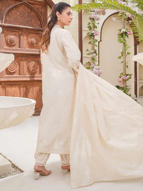 Dilkash Mumtaz By Manizay Lawn Collection 2025 (Deisgn-10)