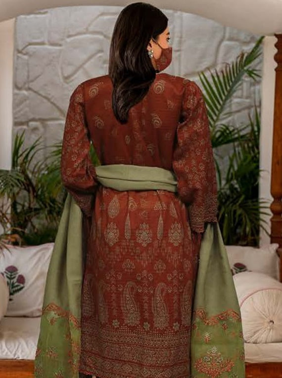 Aria By Zavi Bana Dora Lawn Collection 2025 (ZV-120)