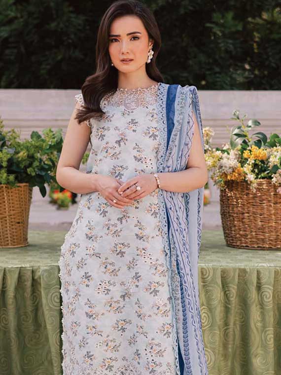 IVY Bloom By Parishay Printkari Lawn Collection 2025 Vol-02 (BLOOM-10)