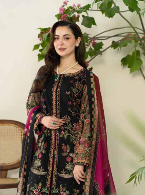 Maryum N Maria Luxury Lawn Collection 2025 (MS-50106)