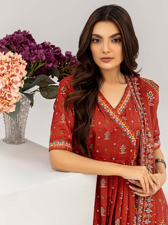 Praha By Safwa Fine Lawn Collection 2025 Vol-16 (D-10)
