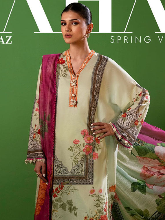 Mahay By Sana Safinaz Spring Summer Collection 2025 Vol-01 (D-10B)