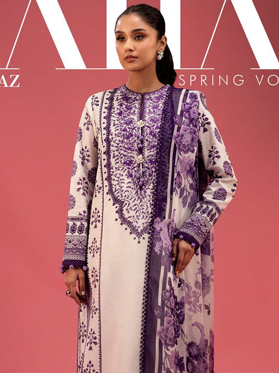 Mahay By Sana Safinaz Spring Summer Collection 2025 Vol-01 (D-11B)