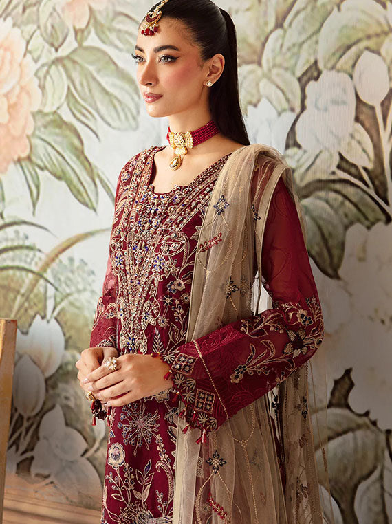 Minhal By Ramsha Organza Collection 2024 Vol-12 (M-1201)