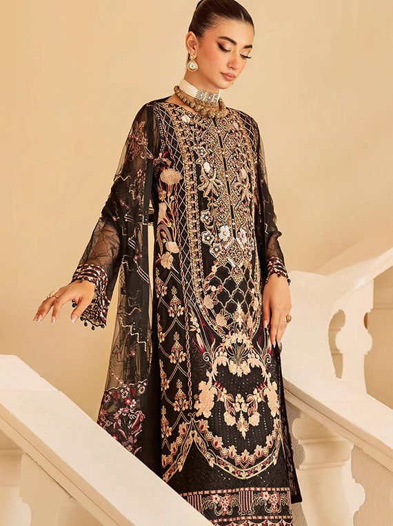 Minhal By Ramsha Organza Collection 2024 Vol-12 (M-1205)