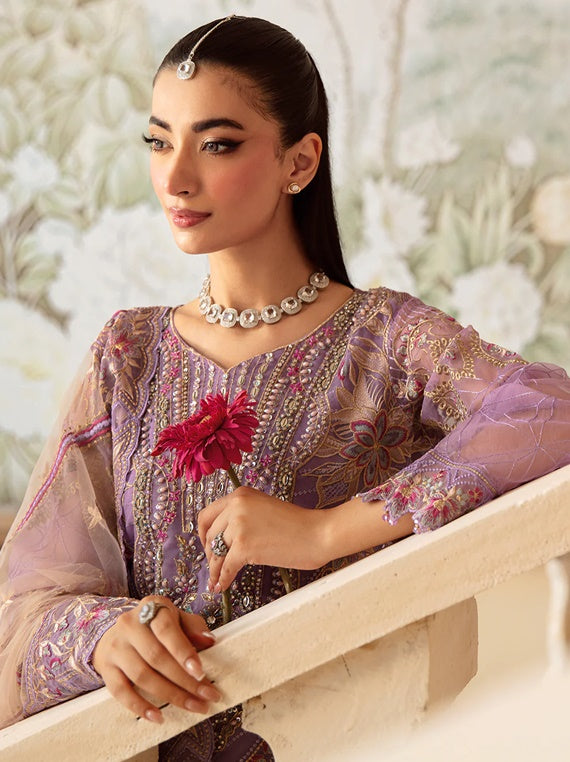 Minhal By Ramsha Organza Collection 2024 Vol-12 (M-1207)