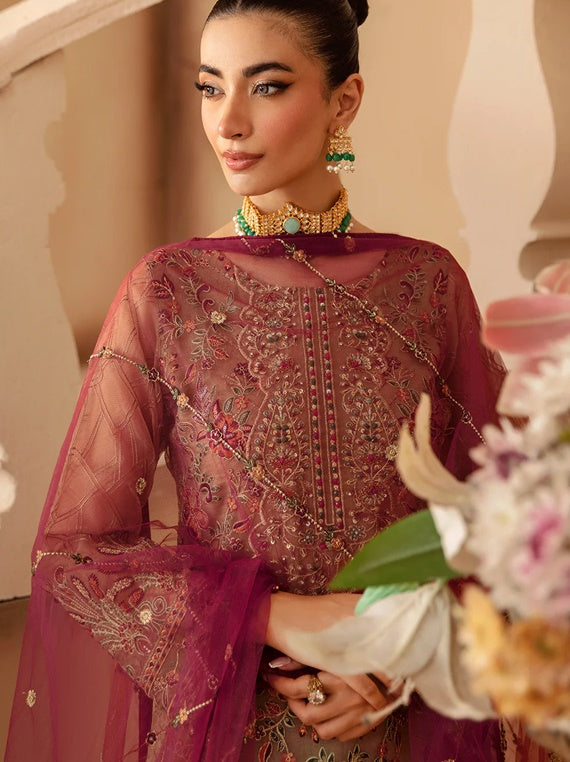 Minhal By Ramsha Organza Collection 2024 Vol-12 (M-1208)