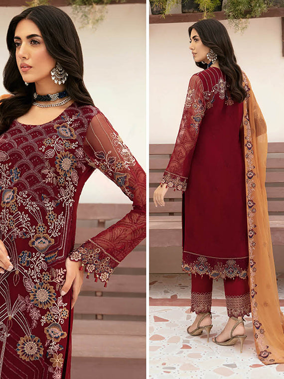 Ramsha Chiffon Collection 2024 Vol-26 (F-2612)