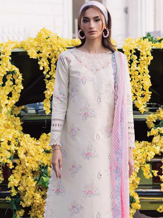 IVY Bloom By Parishay Printkari Lawn Collection 2025 Vol-02 (BLOOM-12)