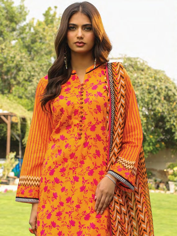 Komal By Lakhany Printed Lawn Collection 2024 (LG-SR-147-A)