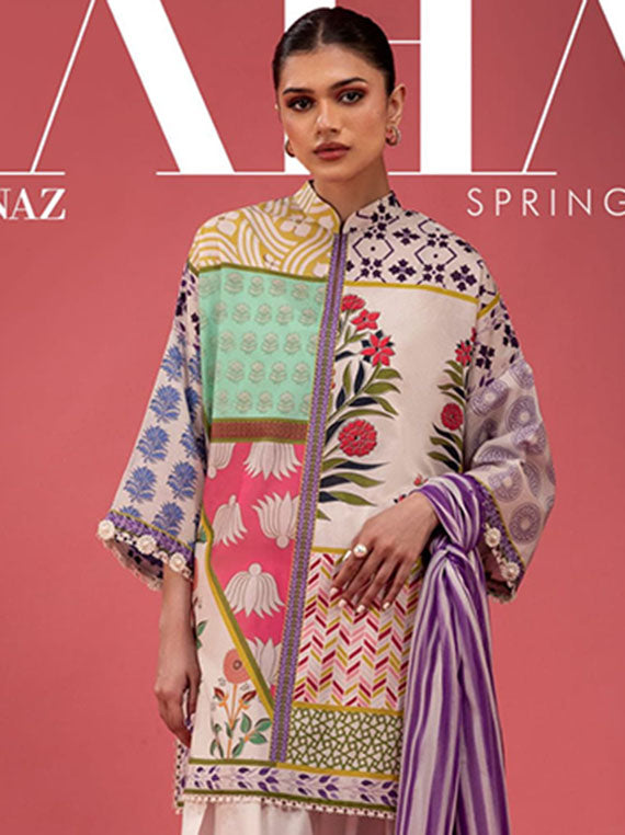 Mahay By Sana Safinaz Spring Summer Collection 2025 Vol-01 (D-12B)