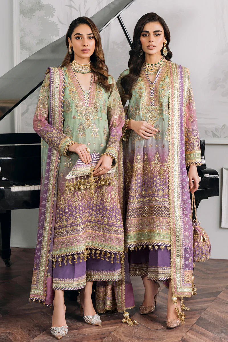 Embroidered Chiffon unstitched Collection 2026 | Wedding & Party Wear