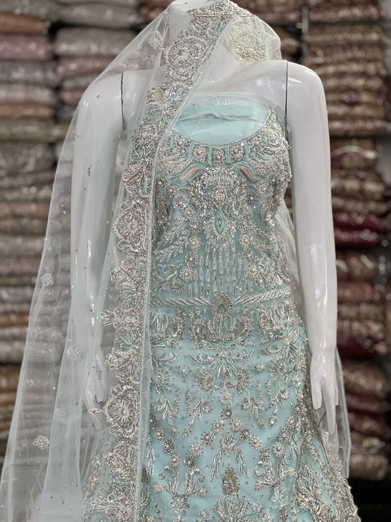 Hand Made Heavy Bridal Maxi Collection 2024 (BM-13)