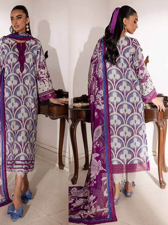 Nureh Signature Doriya Lawn Collection 2025 By Riaz Arts (SP-147)