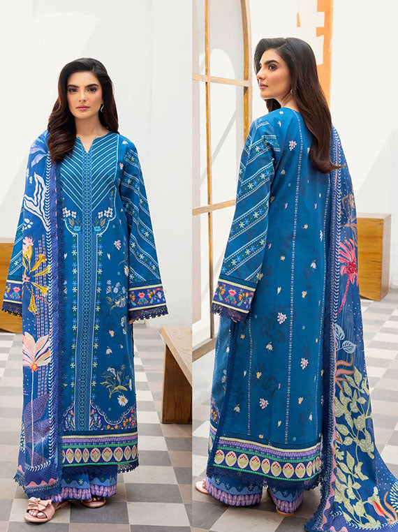 Florent Luxury Prints Lawn Collection 2025 (D-15)