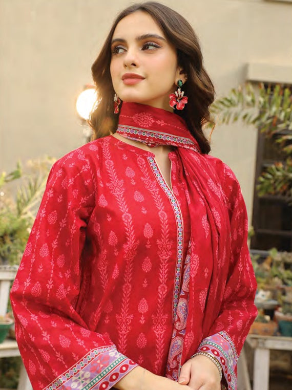 Komal By Lakhany Printed Lawn Collection 2024 (LG-IZ-0103-A)
